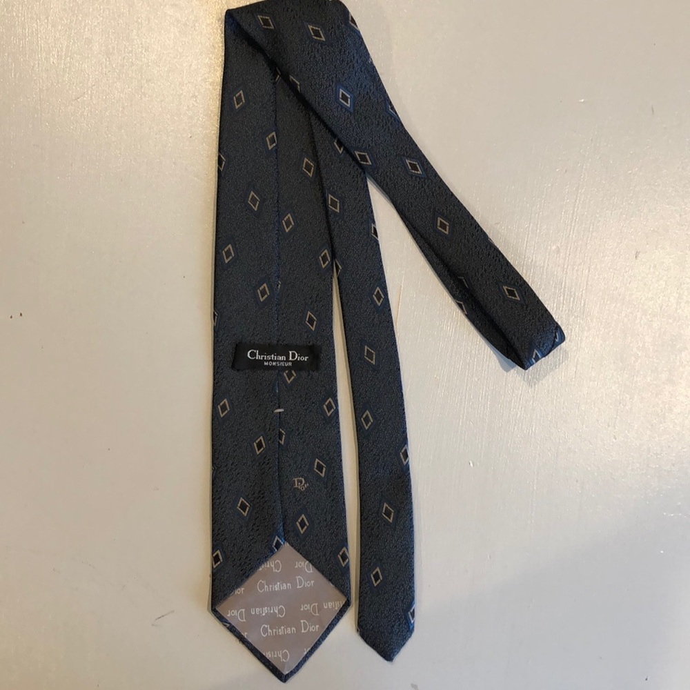 🎉HP🎉Christian Dior monsieur patterned tie - Picture 3 of 6